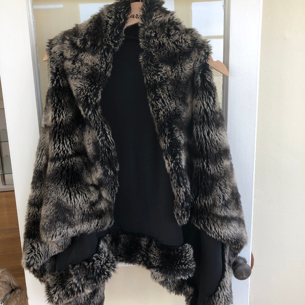Ark and Co Faux Fur Vest